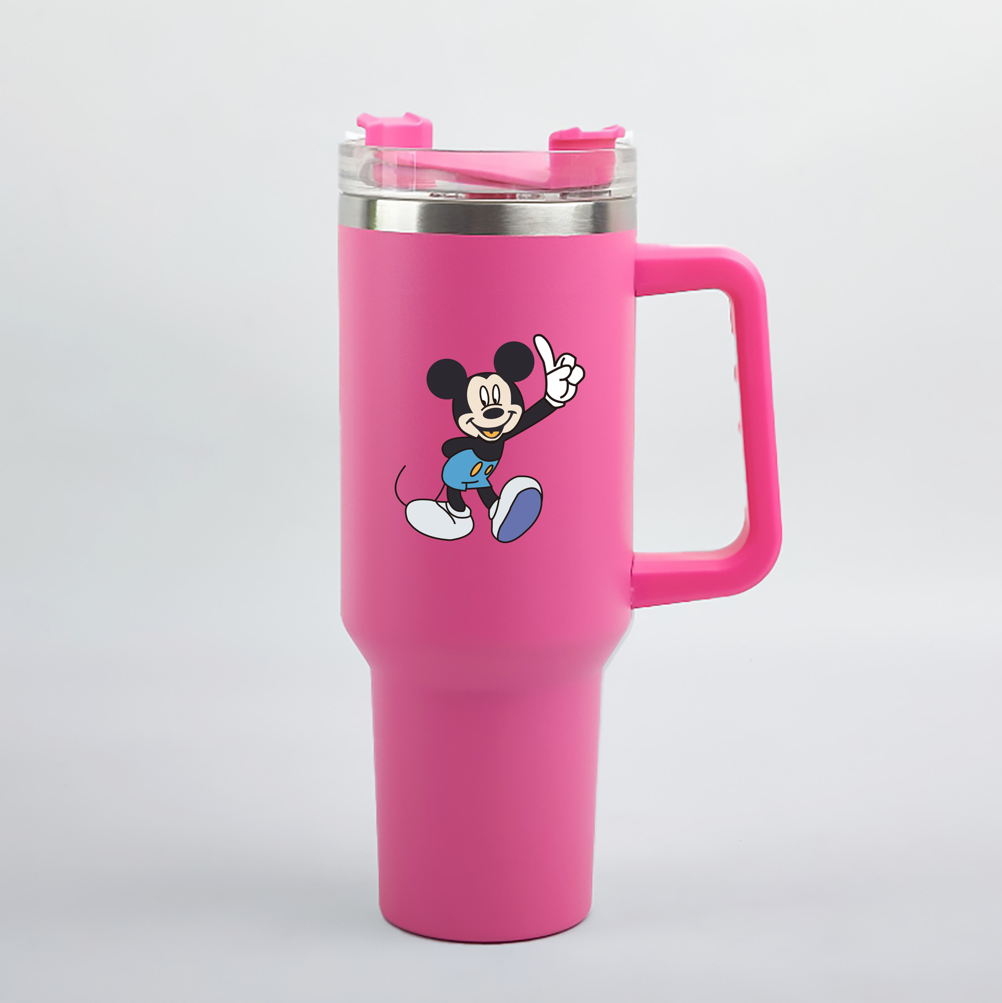 （画像用） ミッキーマウス Mickey Mouse 1200mL車用タンブラー（カラープリント）